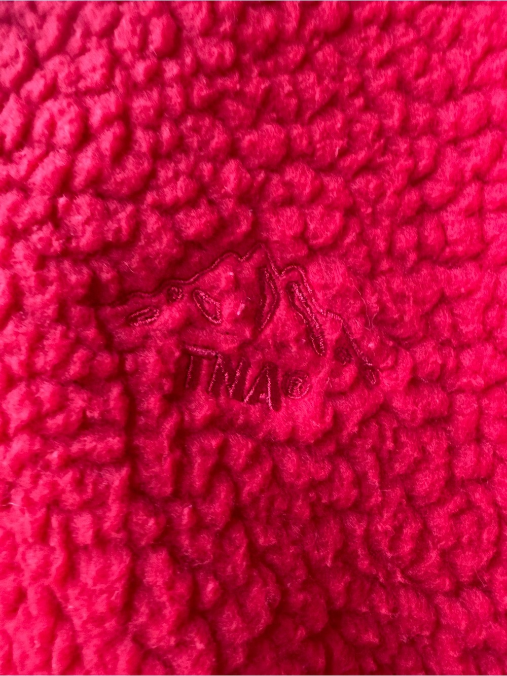 Aritzia TNA Size Medium Polartec Thermal Fleece 1/2 zip - Picture 3 of 5